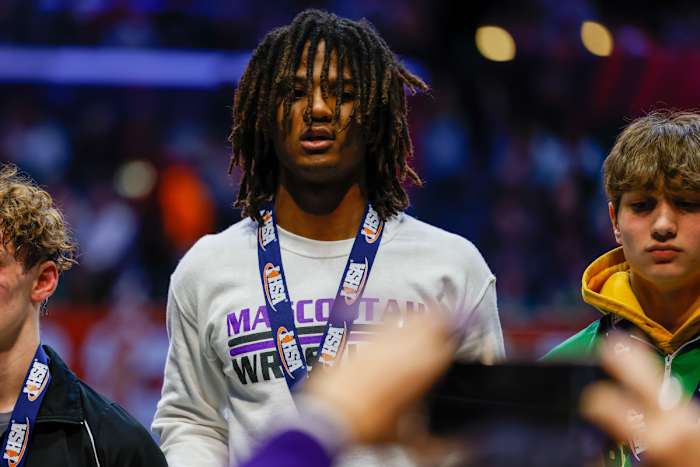 Illinois state wrestling championships February 18 2023 Nate Latsch 15449